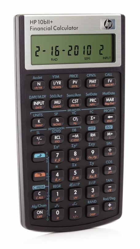 Kalkulačka HP 10bll+
