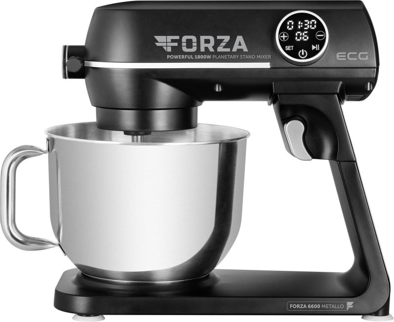 Kuchyňský robot ECG Forza 6600 Metallo Nero