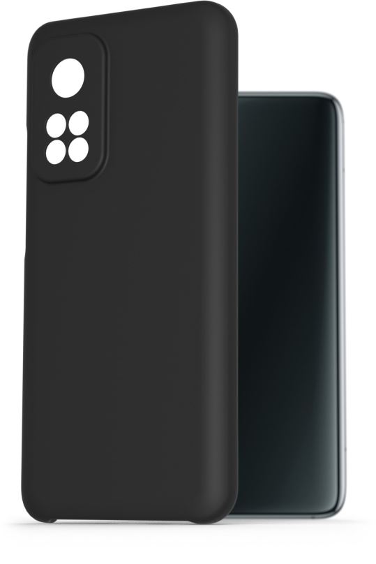 Kryt na mobil AlzaGuard Premium Liquid Silicone Case pro Xiaomi Mi 10T /10T Pro černé