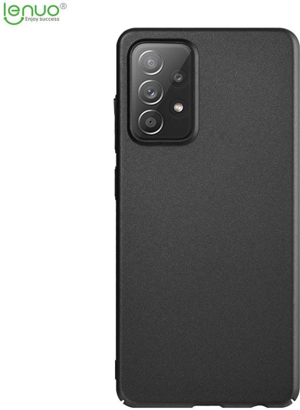Kryt na mobil Lenuo Leshield pro Samsung Galaxy A52 / A52 5G / A52s černý