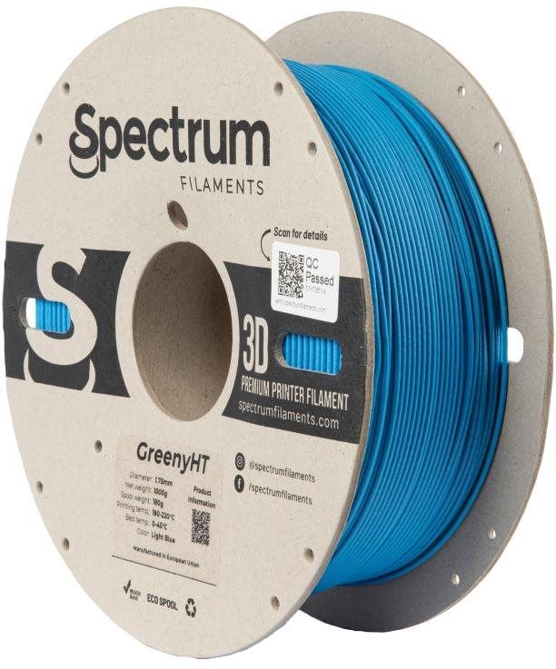 Filament Filament Spectrum GreenyHT 1.75mm Light Blue 1kg