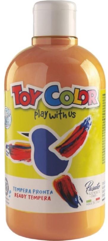 Tempery Temperová barva Toy color 500ml - okrová