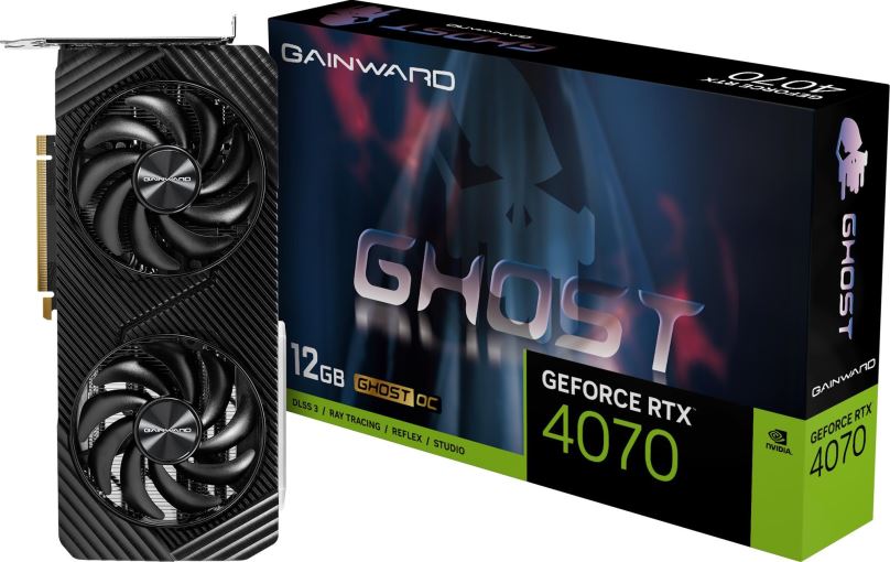 Grafická karta GAINWARD GeForce RTX 4070 Ghost OC 12GB