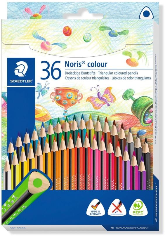 Pastelky STAEDTLER Noris Colour 36 barev