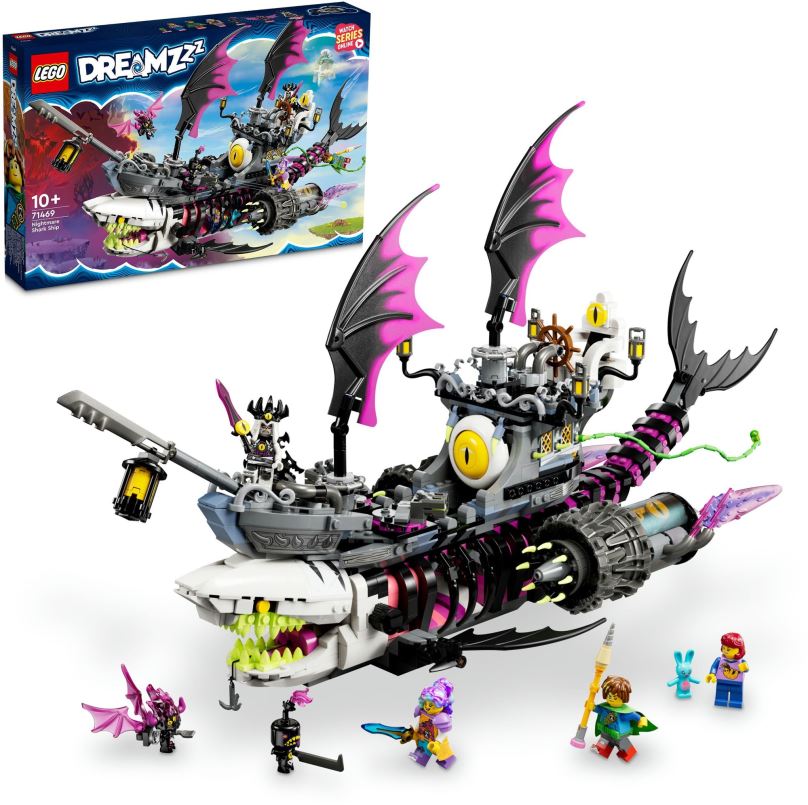 LEGO stavebnice LEGO® DREAMZzz™ 71469 Žraločkoloď z nočních můr