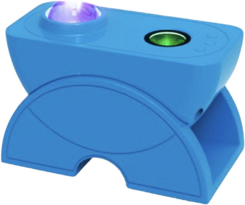 Dětský projektor BOT Projektor noční oblohy S3 music & flexible, modrý