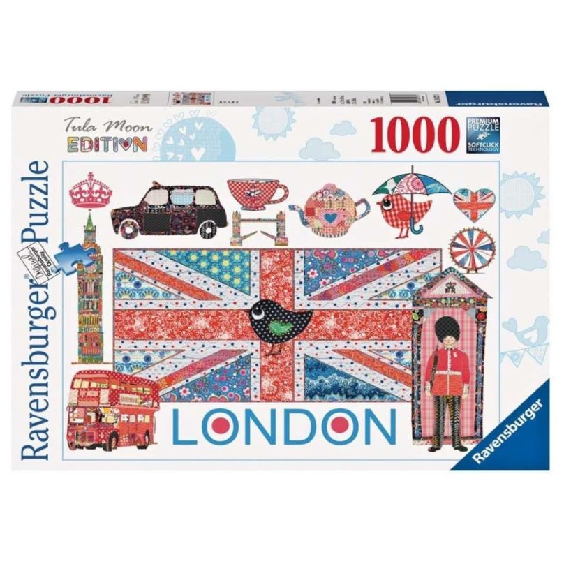 Ravensburger 19372 Puzzle Tula Moon London 1000 dílků