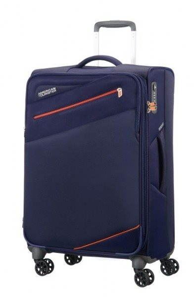 Cestovní kufr American Tourister Pikes Peak Spinner 80 Carbon Blue