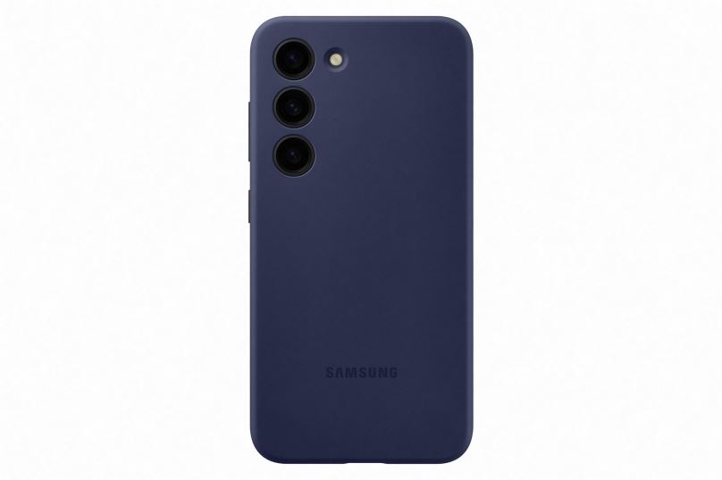 Kryt na mobil Samsung Galaxy S23 Silikonový zadní kryt Navy