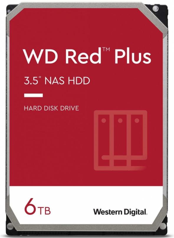 Pevný disk WD Red Plus 6TB