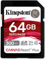 Paměťová karta Kingston SDXC 64GB Canvas React Plus