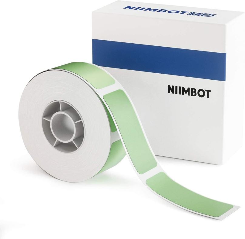 Etikety Niimbot štítky RP 12x40mm 160ks Green pro D11 a D110