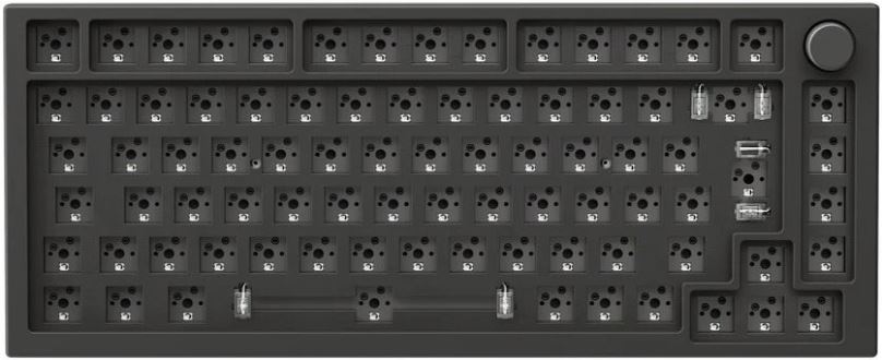 Custom klávesnice Glorious GMMK Pro Black Slate 75% TKL - Barebone, ISO, černá