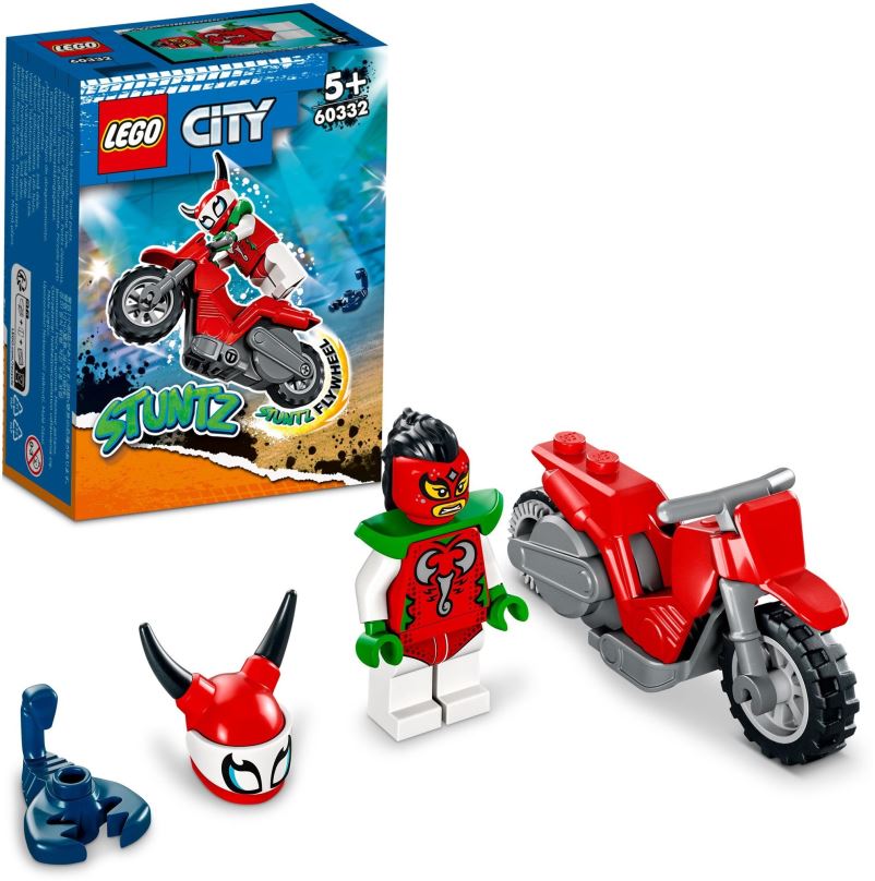 LEGO stavebnice LEGO® City 60332 Škorpioní kaskadérská motorka