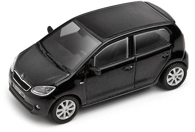 Kovový model Škoda Citigo, černá