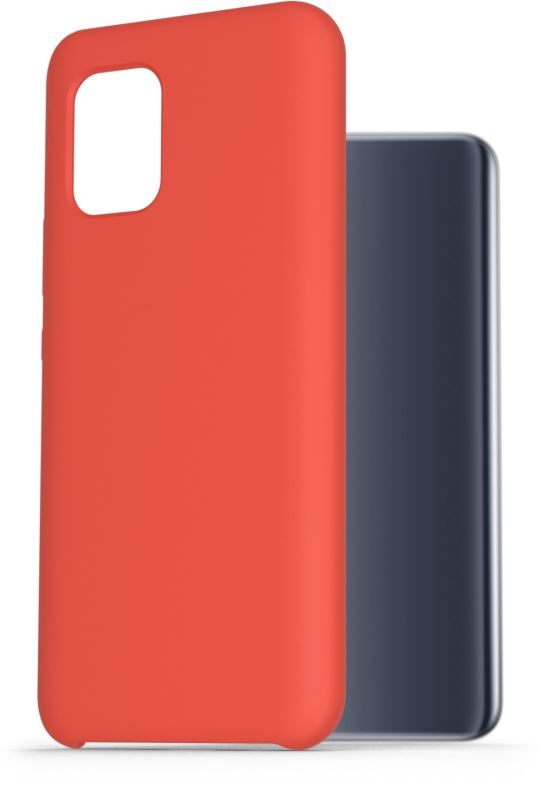 Kryt na mobil AlzaGuard Premium Liquid Silicone Case pro Xiaomi Mi 10 Lite 5G červené
