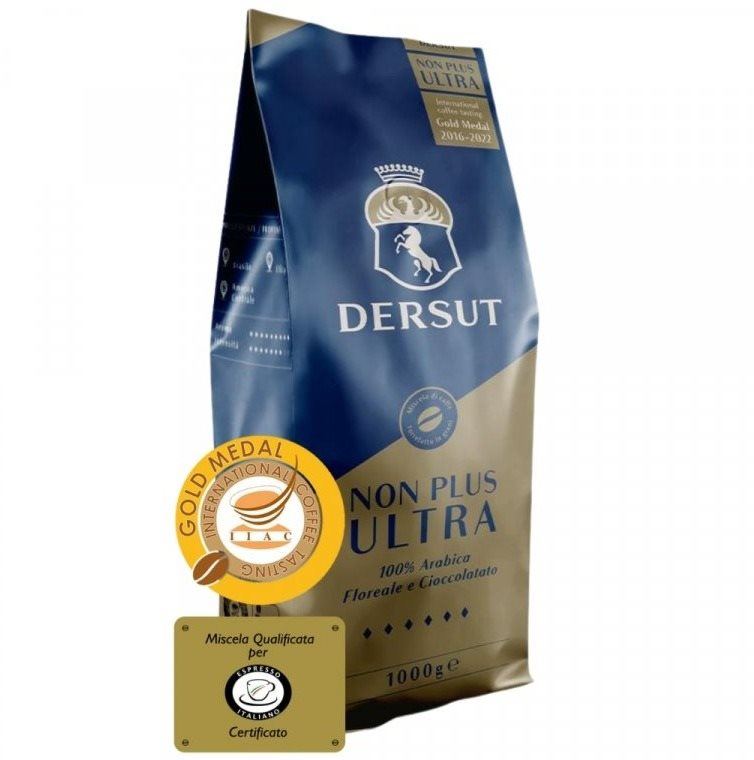 Káva Dersut Zrnková káva Non Plus Ultra 100% Arabica 1 kg