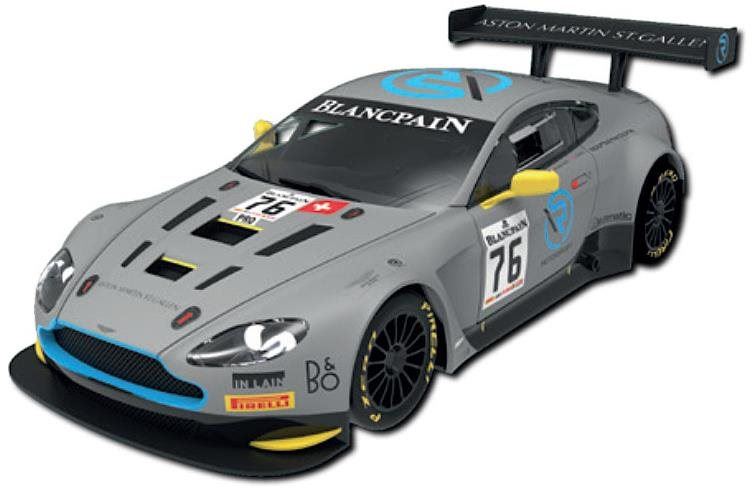Autíčko pro autodráhu SCX Advance Aston Martin Vantage GT3 St. Gallen
