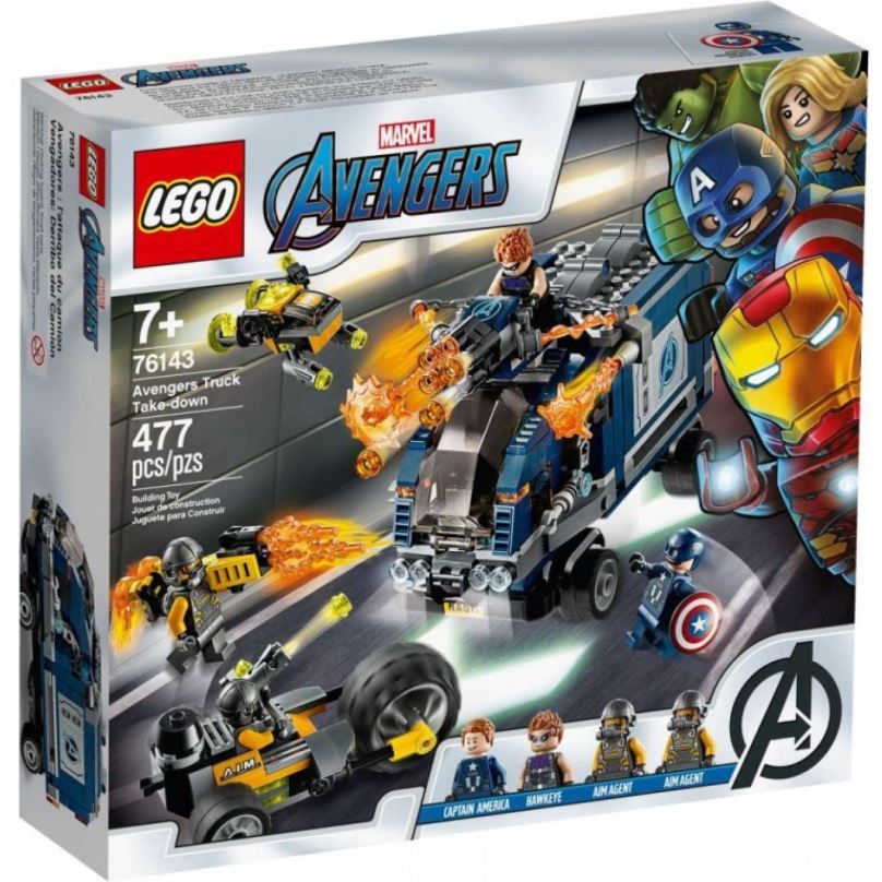 LEGO stavebnice LEGO Super Heroes 76143 Avengers: Boj o náklaďák