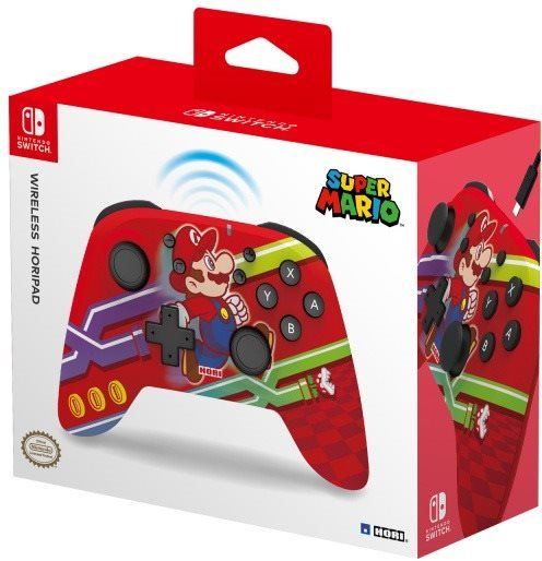 Gamepad HORIPAD Super Mario bezdrátový - Nintendo Switch