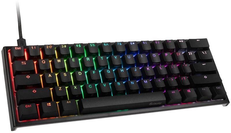 Herní klávesnice Ducky One 2 Mini Gaming keyboard, MX-Brown, RGB-LED, black (US)