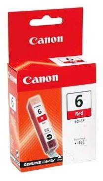 Cartridge Canon BCI6R červená