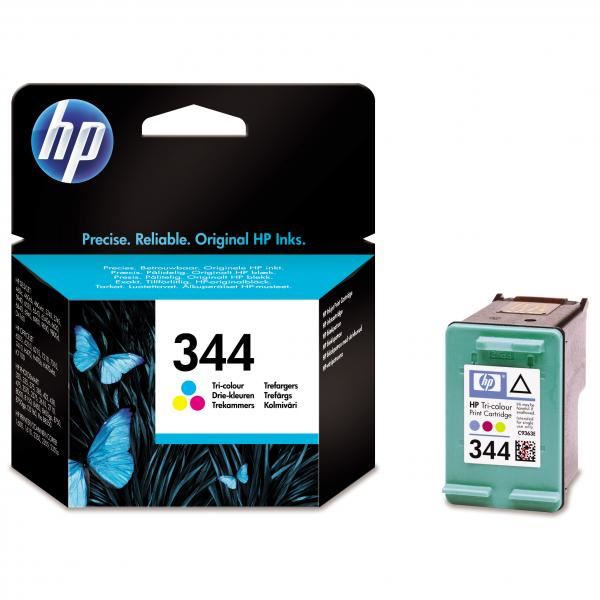 HP originální ink C9363EE, HP 344, color, 560str., 14ml, HP Photosmart 385, 335, 8450, DJ-5940, 6840, 9800