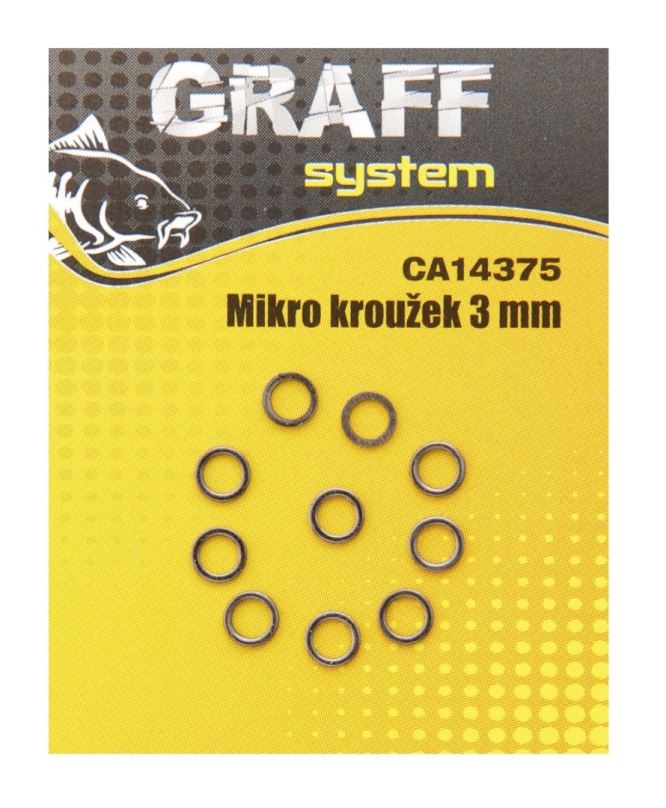 Graff Mikro kroužek 3mm 10ks