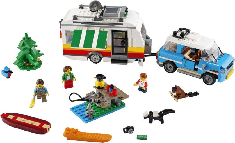 LEGO stavebnice LEGO® Creator 31108 Rodinná dovolená v karavanu