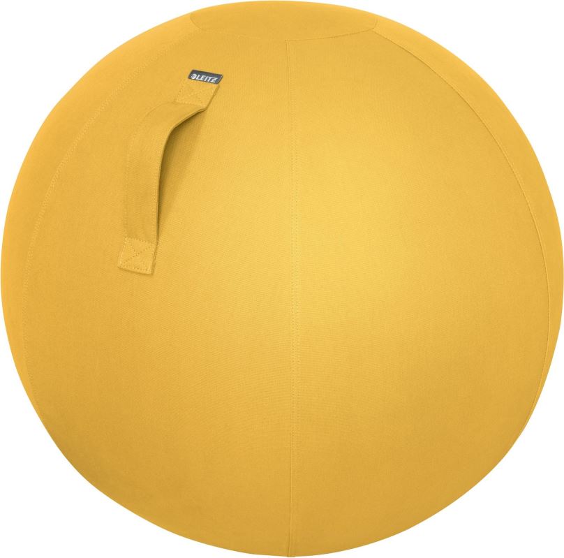 Gymnastický míč Leitz ERGO Cosy 65 cm, žlutá