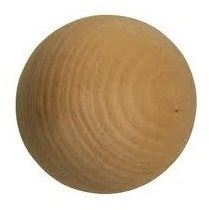 Reakční míček Potent Hockey Wood Ball - dřevěná kulička