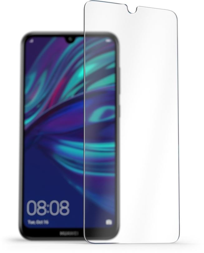Ochranné sklo AlzaGuard 2.5D Case Friendly Glass Protector pro Huawei Y7 (2019)