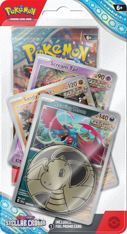 Pokémon TCG Stellar Crown Premium Checklane Blister