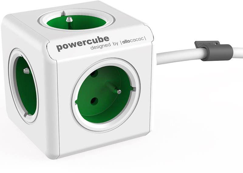 Zásuvka PowerCube Extended zelená