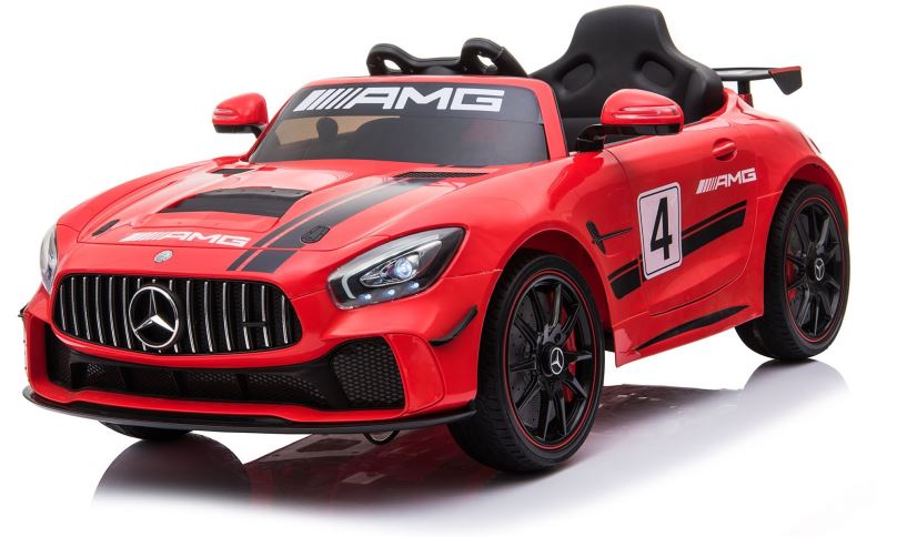 Dětské elektrické auto Mercedes Benz AMG GT4 červené