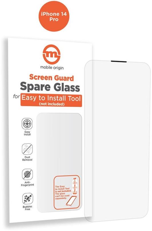 Ochranné sklo Mobile Origin Orange Screen Guard Spare Glass iPhone 14 Pro