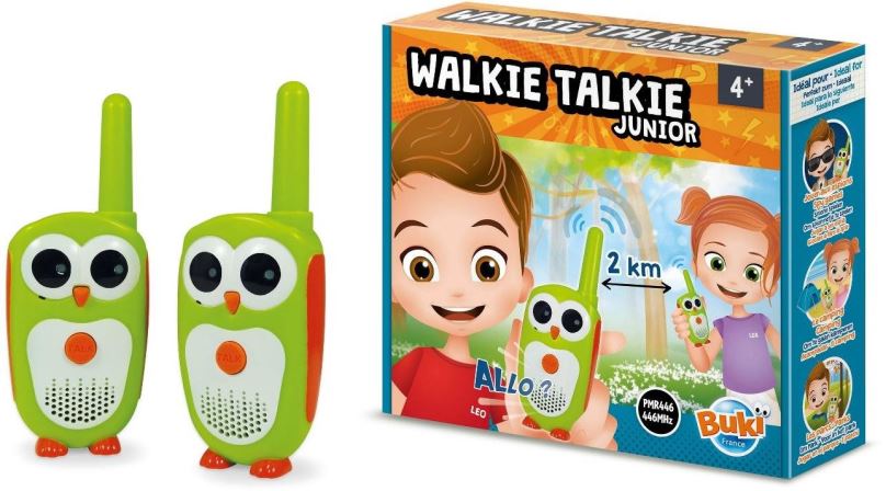 Dětská vysílačka Buki France MiniScience Walkie Talkie Junior 2 km