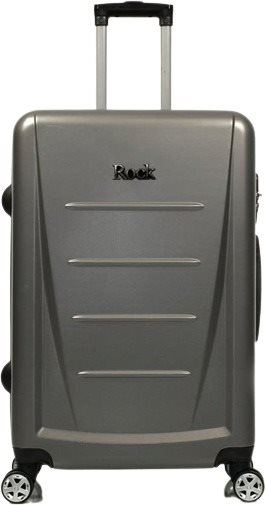 Cestovní kufr ROCK TR-0229/3-M ABS - šedá