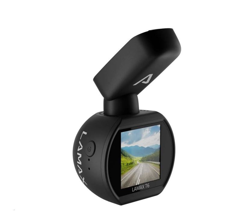 Kamera do auta LAMAX T6 GPS Wifi, úhel záběru 140°, 1,5" displej, magnetický držák