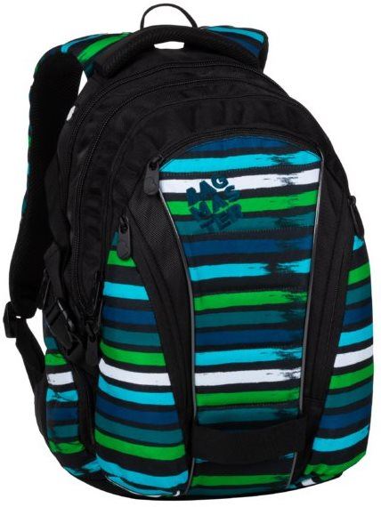 Školní batoh BAGMASTER BAG 20 C studentský batoh - zelený