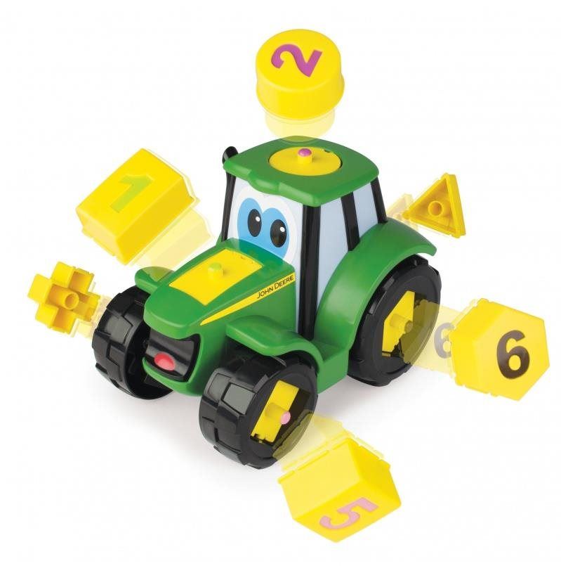 Traktor John Deere Kids - Traktor Johny s čísly