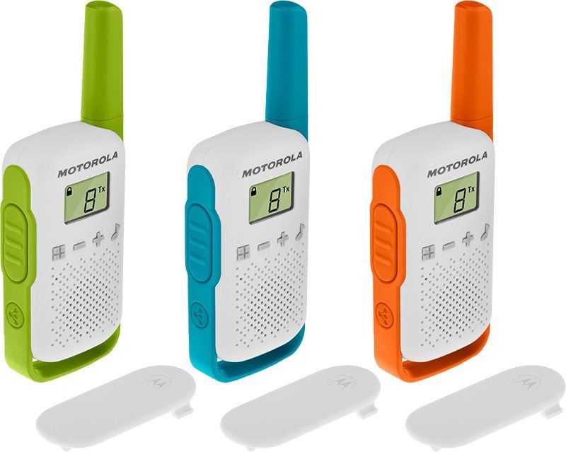 Vysílačky Motorola TLKR T42, Triple Pack