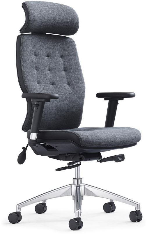 Kancelářská židle MOSH Elite H šedo-černá
