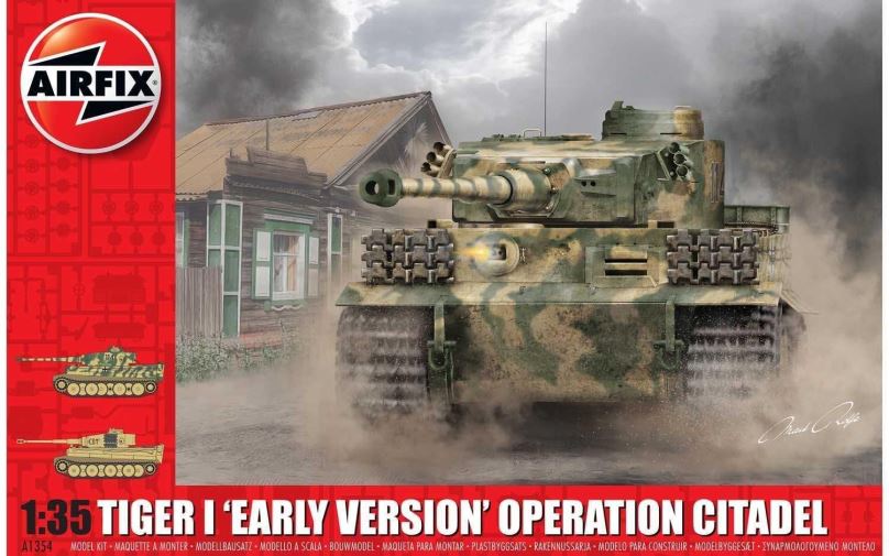 Model tanku Classic Kit tank A1354 - Tiger-1 "Early Version - Operation Citadel"