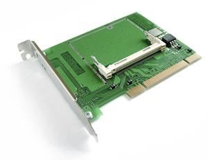 Redukce MiniPCI do PCI slotu