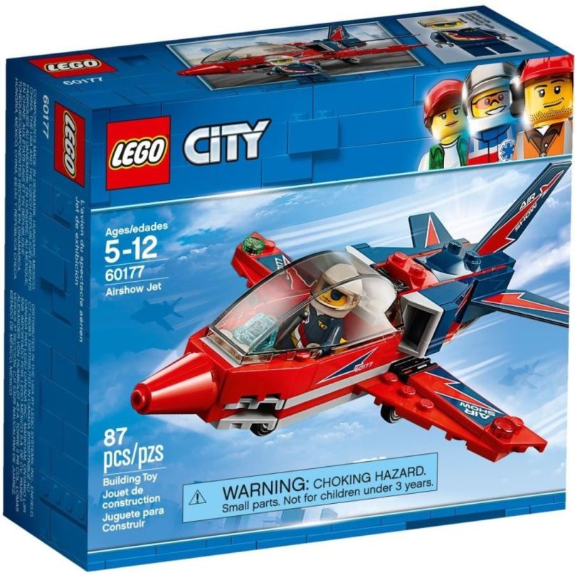 Stavebnice LEGO City 60177 Stíhačka na letecké show