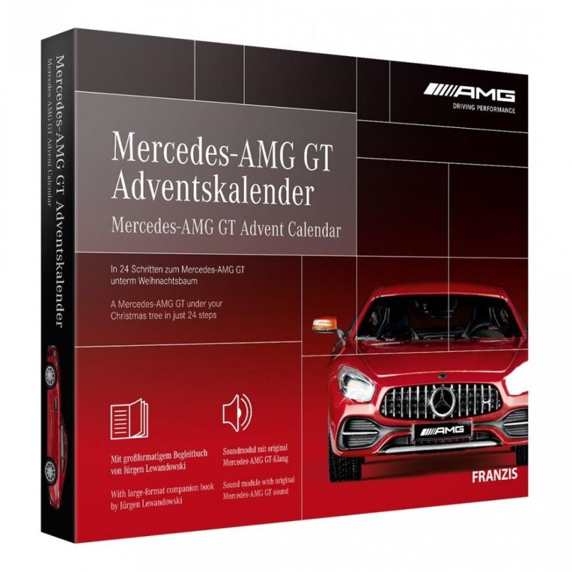 Adventní kalendář Franzis Verlag adventní kalendář Mercedes AMG GT se zvukem
