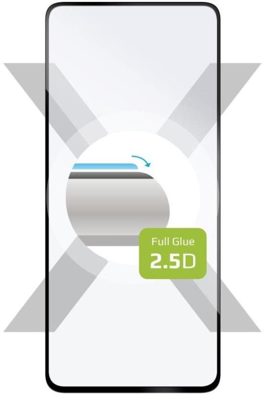 Ochranné sklo FIXED FullGlue-Cover pro Xiaomi Redmi Note 12 Pro+ černé