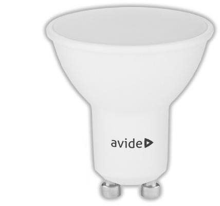 LED žárovka AVIDE Prémiová LED žárovka GU10 7W 600lm, denní, ekv. 48W, 3 roky