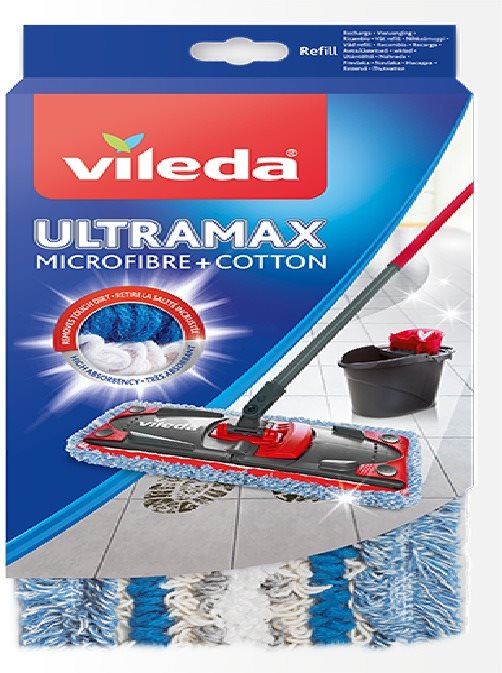 Náhradní mop VILEDA Ultramax mop náhrada Micro+Cotton